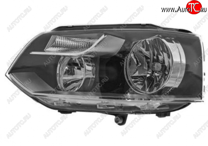 14 399 р. Левая фара (c электрокорректором) DEPO  Volkswagen Transporter  T5 (2009-2015) рестайлинг  с доставкой в г. Керчь