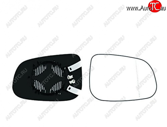 1 229 р. S60 (V40V60 11-) СТЕКЛО ЗЕРКАЛА ПРАВ С ПОДОГРЕВ (aspherical) (Тайвань) BodyParts vvs6010-460-r  с доставкой в г. Керчь