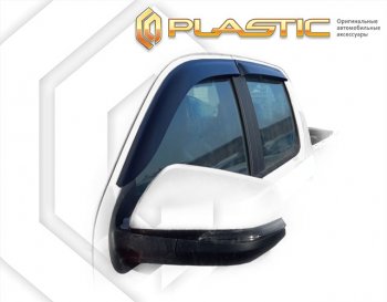 Дефлектор окон CA-Plastic JAC J9 (2021-2025) пикап (Classic полупрозрачный)