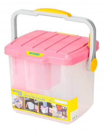 4 979 р. Ящик экспедиционный IRIS RV BOX WASH BOX 25C, 25 литров 41x31x32,5 см. Розовый  wb-25cpink  с доставкой в г. Керчь. Увеличить фотографию 1