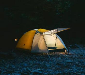 11 449 р. Палатка Naturehike Cloud-Creek PRO, 2-местная, бежево-желтая  cnk2300zp024-2ypro  с доставкой в г. Керчь. Увеличить фотографию 6