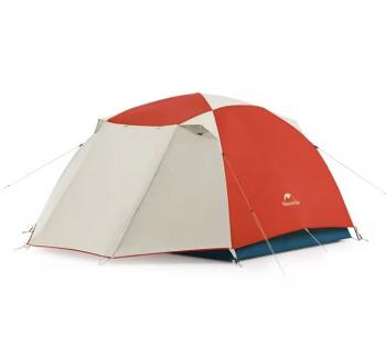 Палатка Naturehike Cloud-Creek PRO, 2-местная, бежево-красная  cnk2300zp024-2rpro
