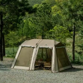 54 849 р. Палатка Naturehike Village 13 Quick-opening, автоматическая 5-8-местная  cnh23zp12003-br  с доставкой в г. Керчь. Увеличить фотографию 4
