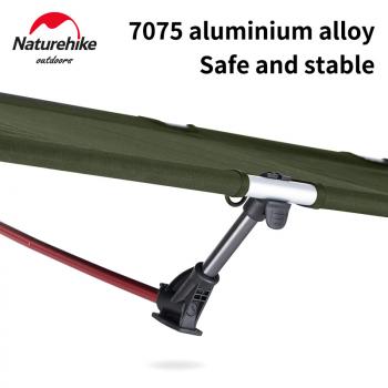 8 939 р. Раскладушка Naturehike XJC05, 190х65х15 см, до150 кг, темно-зеленая  nh20jj001-agr  с доставкой в г. Керчь. Увеличить фотографию 6