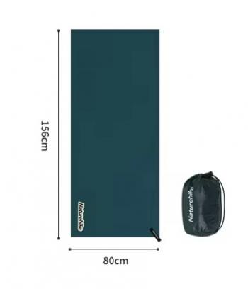 1 859 р. Тряпка кемпинговая Naturehike, 156х80 см, синяя  cnk2300ss010-15680bl  с доставкой в г. Керчь. Увеличить фотографию 1
