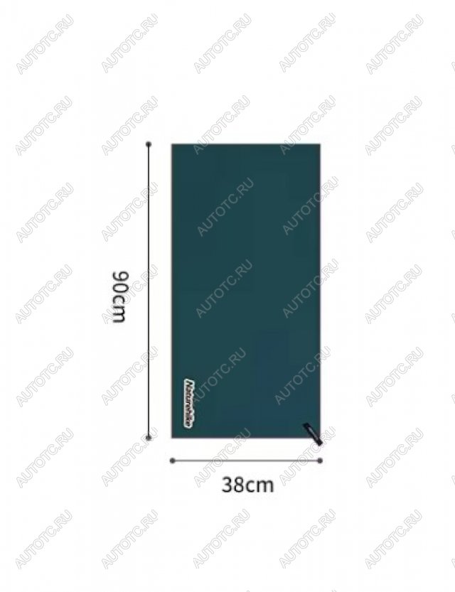 839 р. Тряпка кемпинговая Naturehike, 90х38 см, зеленая  cnk2300ss010-9038gr  с доставкой в г. Керчь