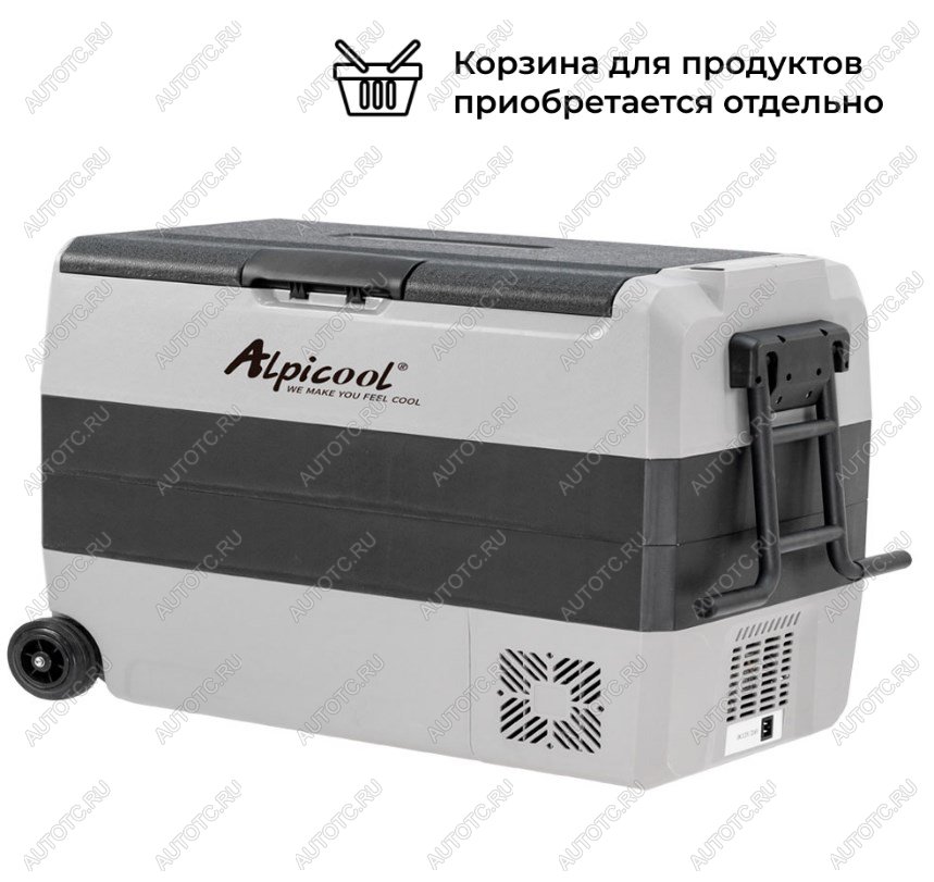 27 459 р. Холодильник автомобильный ALPICOOL ET-60 60 л 1224 В  990258  с доставкой в г. Керчь