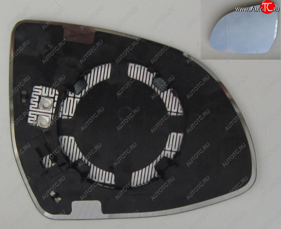 849 р. X5 13-15 {F25 14- F16 14-15} СТЕКЛО ЗЕРКАЛА ЛЕВ С ПОДОГРЕВ (aspherical) (Тайвань) BodyParts bmf1513-460-l  с доставкой в г. Керчь