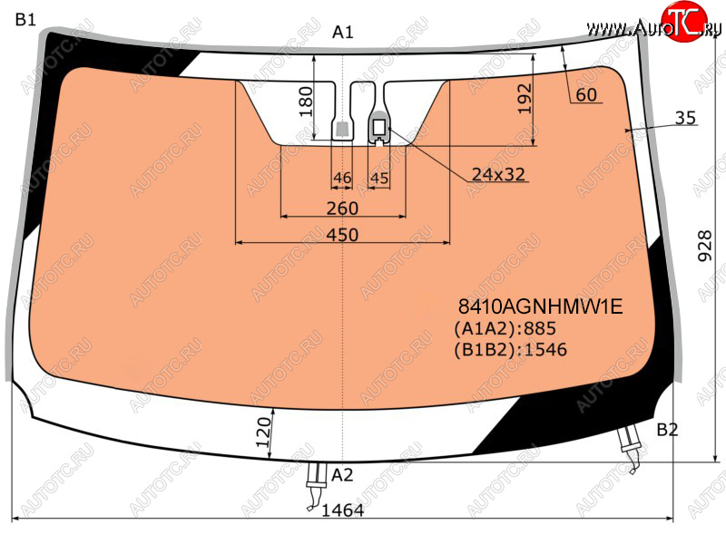 22 699 р. Стекло лобовое (Обогрев полный Датчик дождя Молдинг) Toyota RAV4 (XA40) 12-19 FUYAO 8410AGNHMW1E  с доставкой в г. Керчь