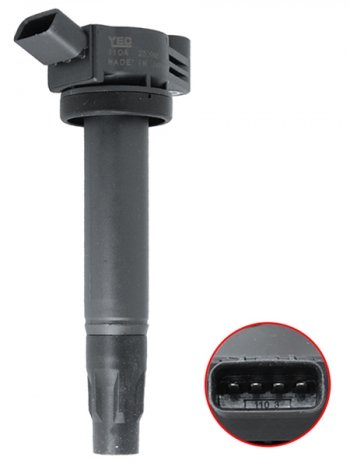 3 399 р. Катушка зажигания TOYOTA KLUGERHIGLANDER MCU2#RX300330350 MCU3# 03- 3MZ-FE YEC IGC110A  с доставкой в г. Керчь. Увеличить фотографию 1