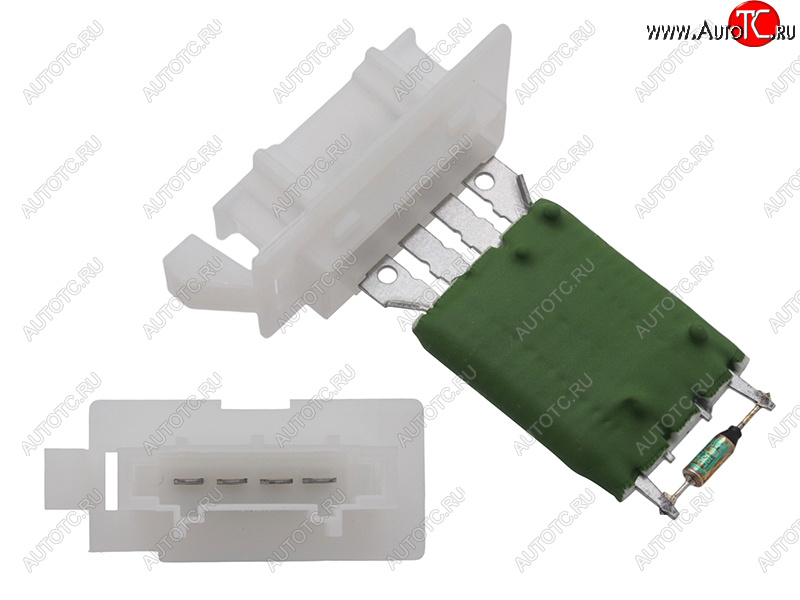 499 р. Резистор мотора отопителя AUDI A3 03-12SKODA OCTAVIA 04-13YETI 09-18VW PASSAT 05-10 SAT ST-495-0021  с доставкой в г. Керчь