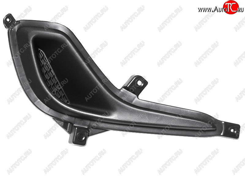 299 р. Заглушка бампера RH под крюк SAT  Hyundai Solaris  RBr (2010-2014) седан дорестайлинг (вместо ПТФ)  с доставкой в г. Керчь