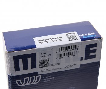 7 999 р. Вкладыши MAN дв.D2538M коренные STD комплект (10шт.) MAHLE MAHLE 001hs10003000  с доставкой в г. Керчь. Увеличить фотографию 2