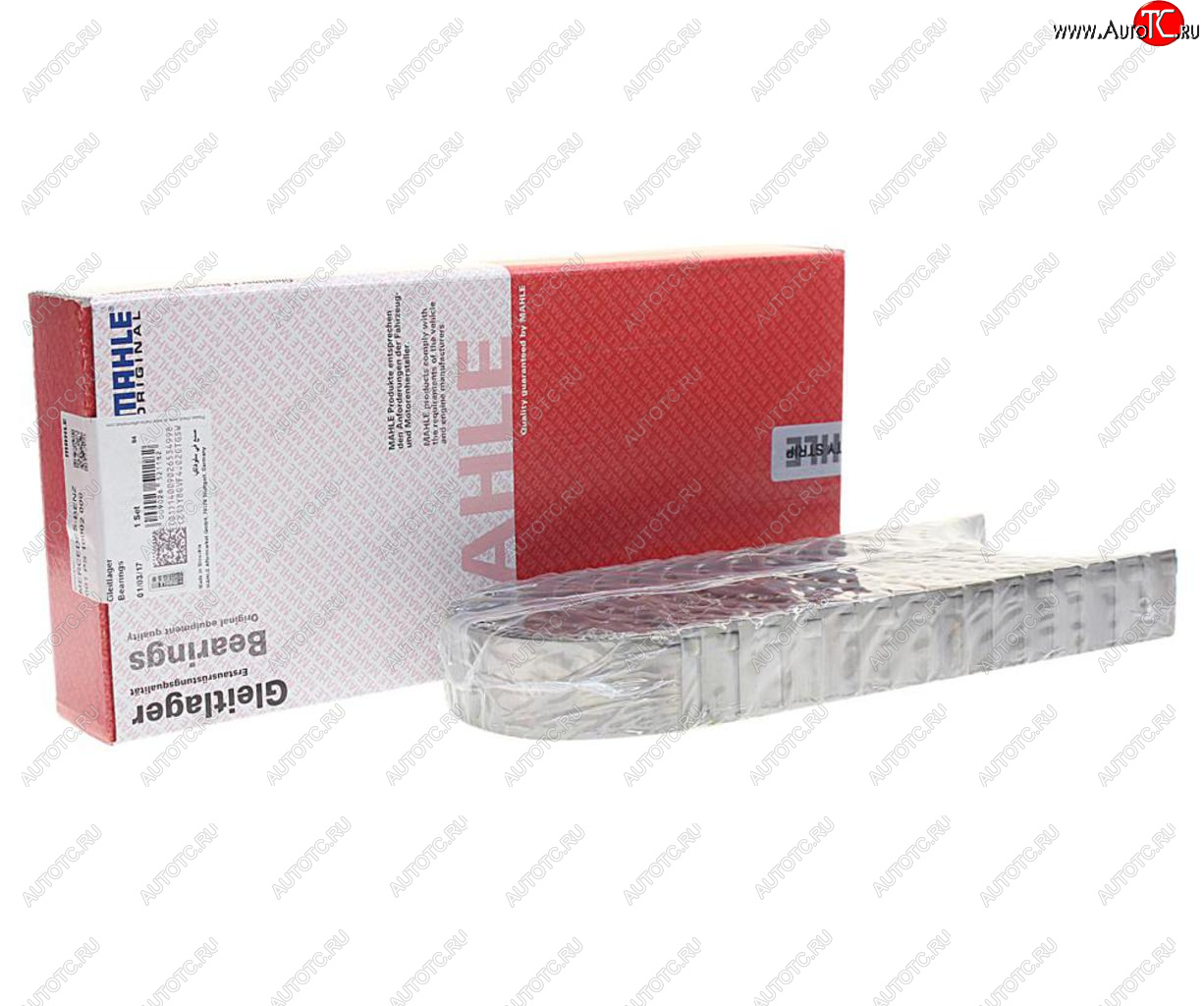 14 799 р. Вкладыши MERCEDES дв.OM402,422,442 шатунные STD комплект (16шт.) MAHLE MAHLE 001ps10002000  с доставкой в г. Керчь