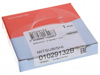 399 р. Сальник привода MITSUBISHI Carisma VOLVO S40 левогоправого (27.95х56х7) CORTECO CORTECO 01029132b  с доставкой в г. Керчь. Увеличить фотографию 3