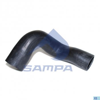 1 259 р. Шланг КАМАЗ-5490 MERCEDES радиатора SAMPA SAMPA 010.316  с доставкой в г. Керчь. Увеличить фотографию 4