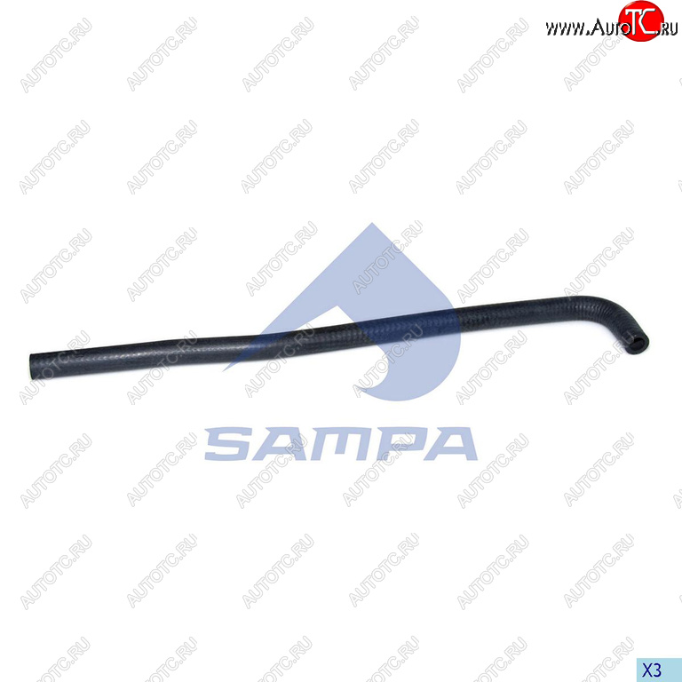 469 р. Шланг КАМАЗ-5490 MERCEDES радиатора SAMPA SAMPA 010.319  с доставкой в г. Керчь