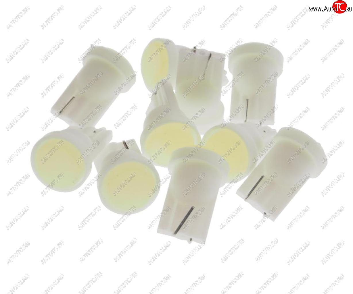 15 р. Лампа светодиодная 12V W5W T10 W2.1x9.5d COB 1 SMD CHIPS White MEGA ELECTRIC MEGA ELECTRIC 010514w  с доставкой в г. Керчь
