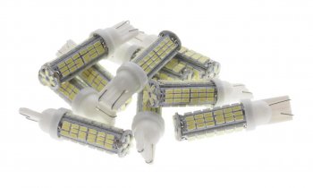 76 р. Лампа светодиодная 12V W5W T10 W2.1x9.5d 6000K 78 SMD 3258 White MEGA ELECTRIC MEGA ELECTRIC 010878w  с доставкой в г. Керчь. Увеличить фотографию 1