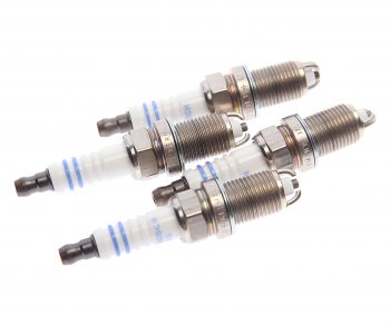 1 039 р. Свеча зажигания FLR8LDСU+ 1.0 (4шт.) BOSCH BOSCH 0242229878  с доставкой в г. Керчь. Увеличить фотографию 2