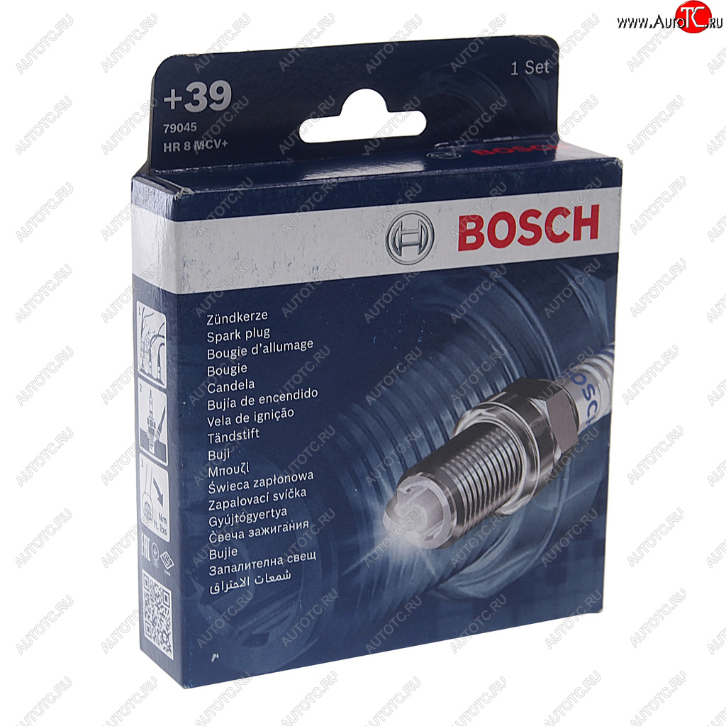 1 459 р. Свеча зажигания комплект (4шт.) BOSCH BOSCH 0242229902 BOSCH 0242229902  с доставкой в г. Керчь