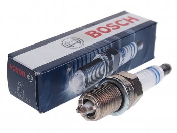 449 р. Свеча зажигания BOSCH FGR7DQE BOSCH 0242235748  с доставкой в г. Керчь. Увеличить фотографию 1