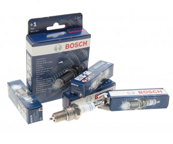 829 р. Свеча зажигания ВАЗ-2108 WR7DC+ комплект (замена для 0241235982) BOSCH BOSCH 0242235909  с доставкой в г. Керчь. Увеличить фотографию 1