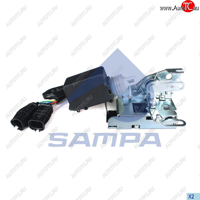 4 999 р. Замок двери MAN TGA левый SAMPA SAMPA 024.255  с доставкой в г. Керчь