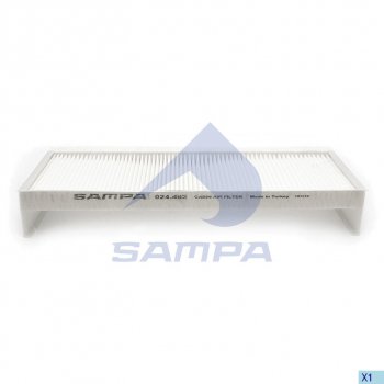 999 р. Фильтр воздушный салона MAN TGA,TGL,TGM SAMPA SAMPA 024.492-01  с доставкой в г. Керчь. Увеличить фотографию 1