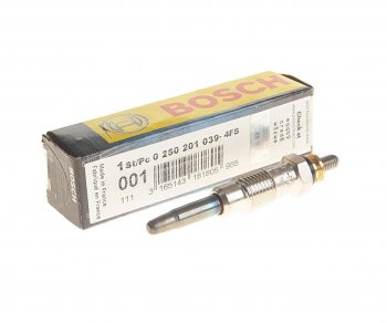 999 р. Свеча накаливания BOSCH BOSCH 0250201039  с доставкой в г. Керчь. Увеличить фотографию 1