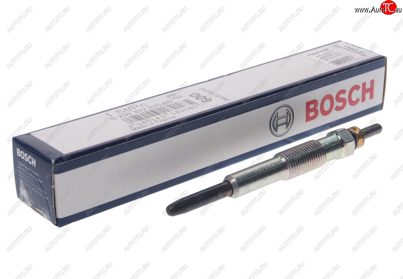 1 279 р. Свеча накаливания BOSCH BOSCH 0250202035  с доставкой в г. Керчь