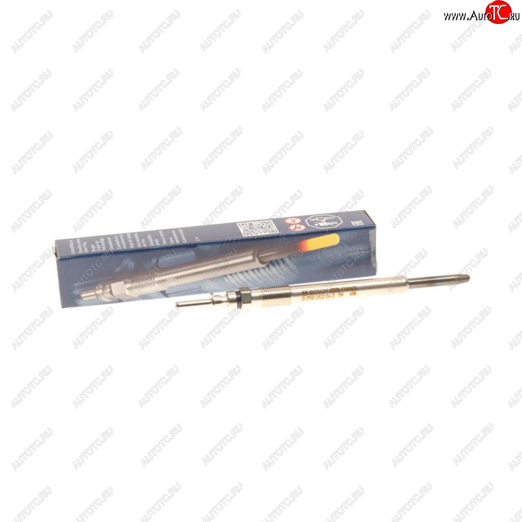 1 229 р. Свеча накаливания OPEL Astra,Vectra,Zafira (02-) BOSCH BOSCH 0250202043  с доставкой в г. Керчь
