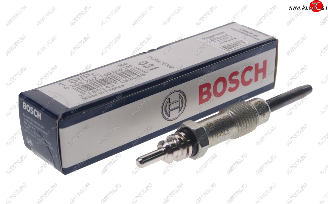 1 699 р. Свеча накаливания BOSCH BOSCH 0250202140  с доставкой в г. Керчь