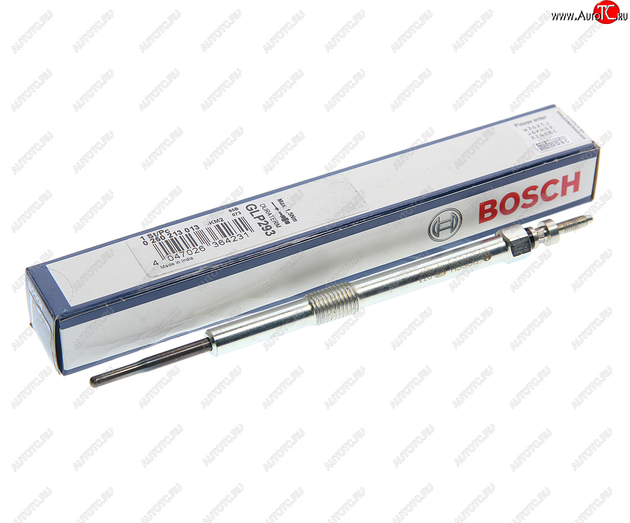 1 379 р. Свеча накаливания TOYOTA Auris (06-08) BOSCH BOSCH 0250213013 BOSCH 0250213013  с доставкой в г. Керчь