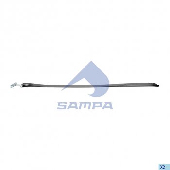 3 199 р. Лента MAN TGA,TGS,TGX крепления бака топливного SAMPA SAMPA 025.199  с доставкой в г. Керчь. Увеличить фотографию 1