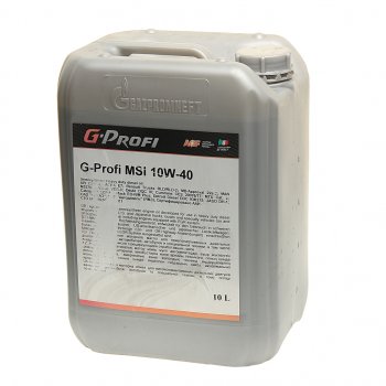 4 299 р. Масло дизельное G-PROFI MSI CI-4E5 10W40 псинт.10л G-ENERGY GAZPROMNEFT 0253142020  с доставкой в г. Керчь. Увеличить фотографию 1