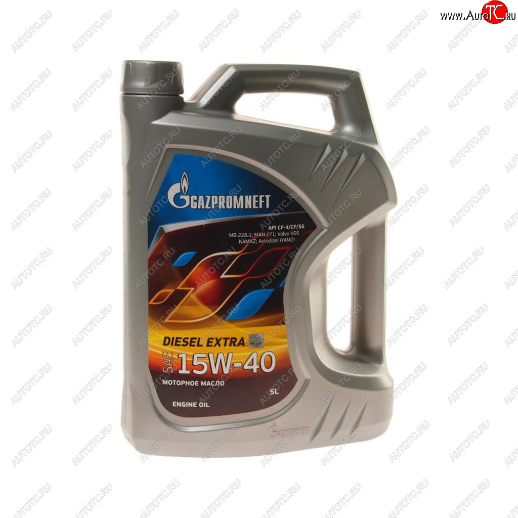 1 579 р. Масло дизельное DIESEL EXTRA CF-4SG 15W40 мин.5л GAZPROMNEFT GAZPROMNEFT 0253142113  с доставкой в г. Керчь