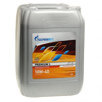 6 699 р. Масло моторное Premium L SLCF 10W40 псинт.20л17.83кг GAZPROMNEFT GAZPROMNEFT 0253142213  с доставкой в г. Керчь. Увеличить фотографию 1