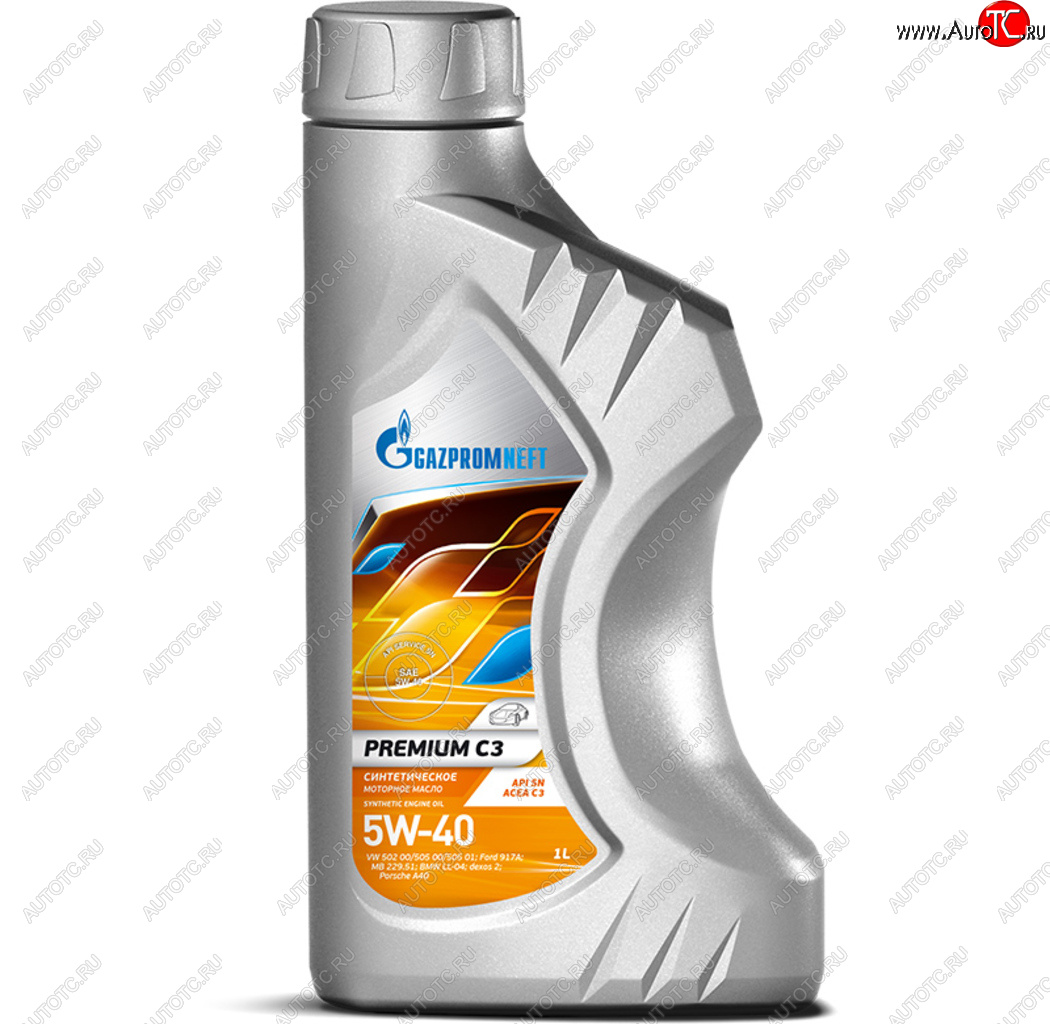 859 р. Масло моторное Premium C3SN 5W40 синт.1л GAZPROMNEFT GAZPROMNEFT 0253142232  с доставкой в г. Керчь