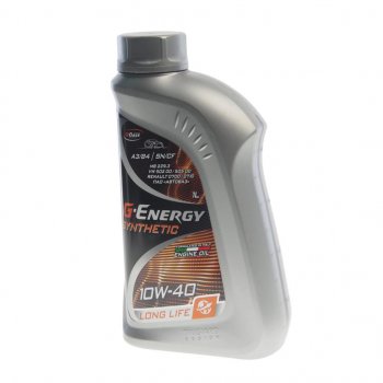 599 р. Масло моторное Synthetic Long Life SNCFA3B4 10W40 синт.1л G-ENERGY GAZPROMNEFT 0253142394  с доставкой в г. Керчь. Увеличить фотографию 1