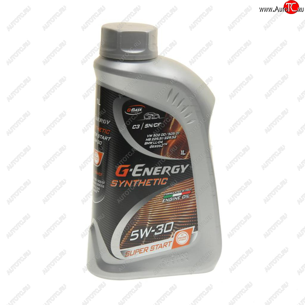 679 р. Масло моторное Synthetic Super Start SPC2C3 5W30 синт.1л G-ENERGY GAZPROMNEFT 0253142399  с доставкой в г. Керчь