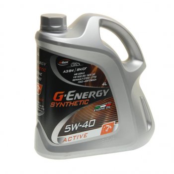 2 359 р. Масло моторное Synthetic Active SNCFA3B4 5W40 синт.4л G-ENERGY GAZPROMNEFT 0253142410  с доставкой в г. Керчь. Увеличить фотографию 1