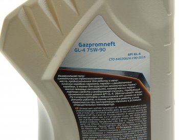 769 р. Масло трансмиссионное ТМ4-12 GL-4 75W90 псин.1л GAZPROMNEFT GAZPROMNEFT 0253651863  с доставкой в г. Керчь. Увеличить фотографию 2