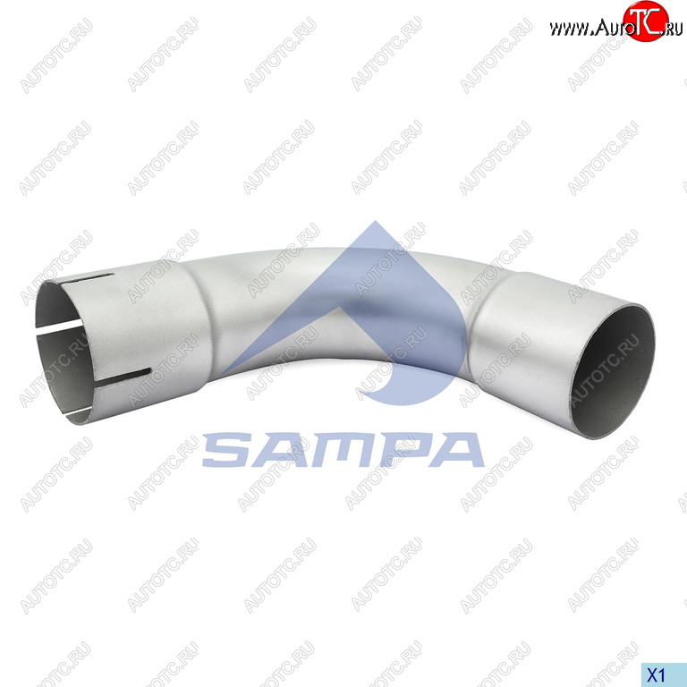 1 599 р. Труба глушителя промежуточная MAN TGL SAMPA SAMPA 025.372  с доставкой в г. Керчь