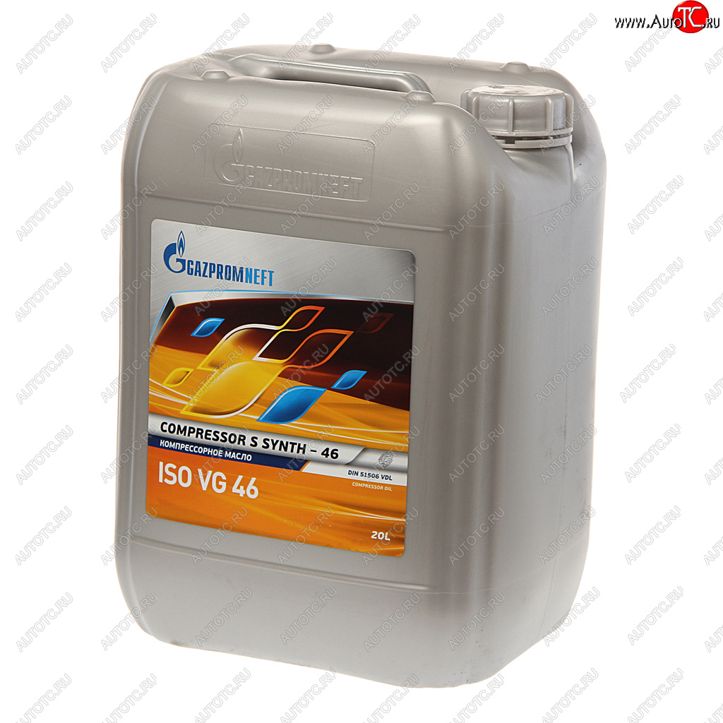 8 349 р. Масло компрессорное COMPRESSOR S SYNTH-46 20л17.59кг GAZPROMNEFT GAZPROMNEFT 0253720209  с доставкой в г. Керчь