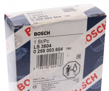 10 349 р. Датчик кислорода VW Golf (94-) BOSCH BOSCH 0258003604  с доставкой в г. Керчь. Увеличить фотографию 3