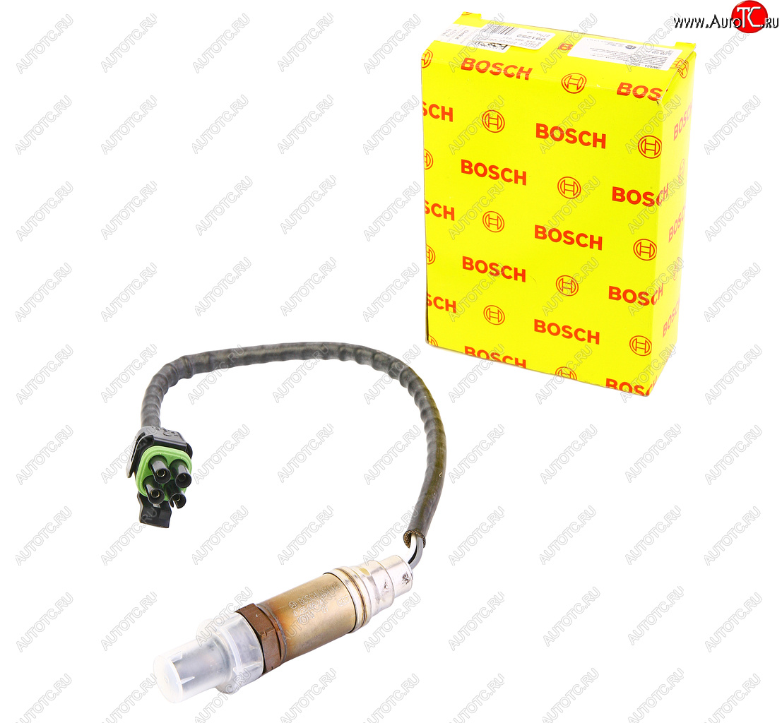 4 399 р. Датчик кислорода ВАЗ-2110 1 разъем ЕВРО-3 BOSCH BOSCH 0258005247  с доставкой в г. Керчь