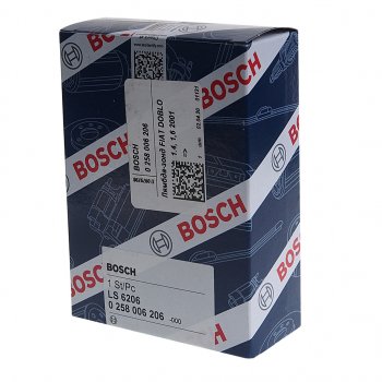 4 499 р. Датчик кислорода ALFA ROMEO 147 (01-) IVECO BOSCH BOSCH 0258006206  с доставкой в г. Керчь. Увеличить фотографию 2