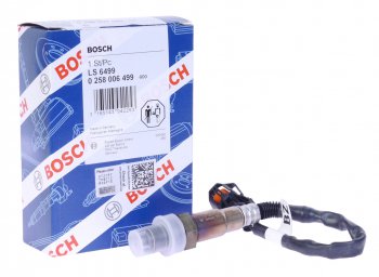 6 499 р. Датчик кислорода OPEL Astra H,Corsa D (Z12XEPZ14XEP) BOSCH BOSCH 0258006499  с доставкой в г. Керчь. Увеличить фотографию 1