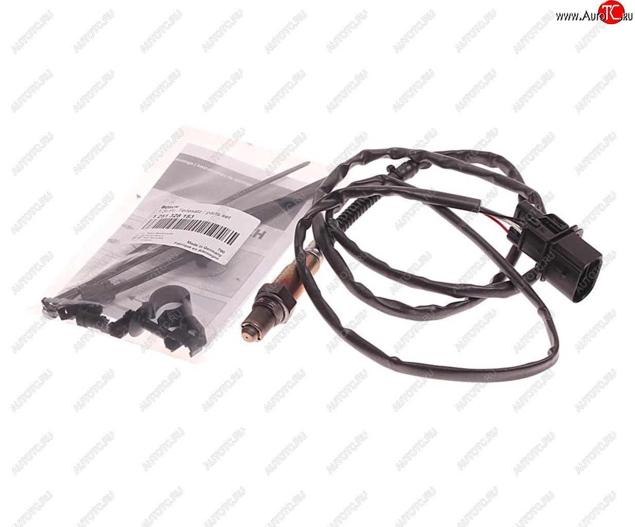 11 399 р. Датчик кислорода VW AUDI SEAT SKODA (BFQBCAAZGAZJ) до катализатора BOSCH BOSCH 0258007351  с доставкой в г. Керчь